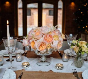 mercury silver vases romantic glamour wedding decorations