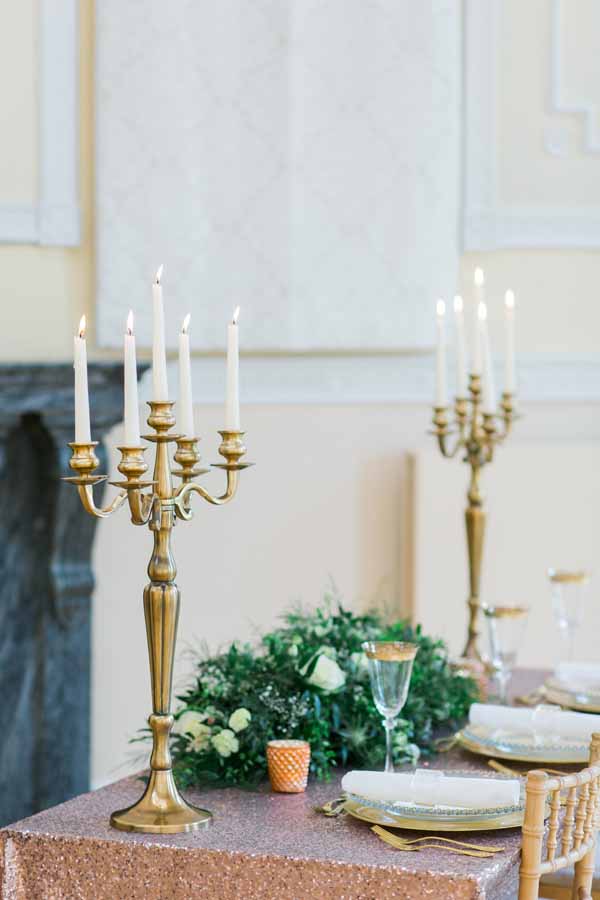 gold candelabra for weddings for sale (1)