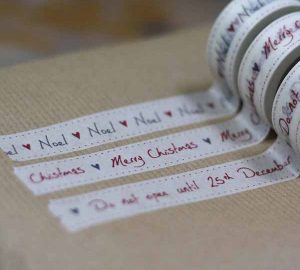 christmas tape for wrapping gifts