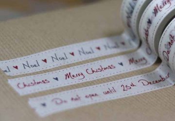christmas tape for wrapping gifts