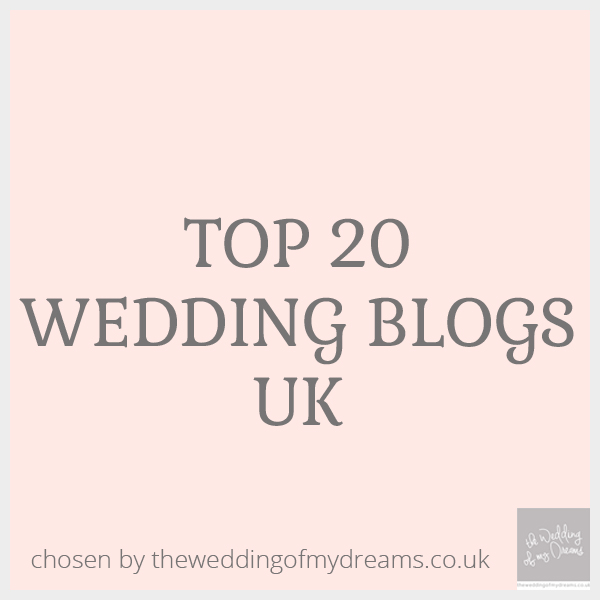 Top 20 wedding blogs UK