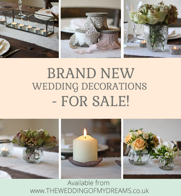 Wedding decorations for best sale sale