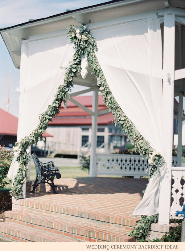 AMAZING WEDDING CEREMONY BACKDROPS