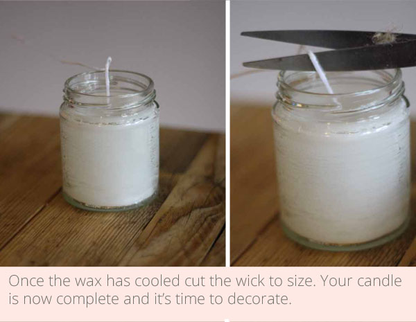 how to guide - make your own candles in jam jars or kilner jars for wedding favours, gifts or save the dates - put together by @theweddingomd - buy everything you need from their online shop