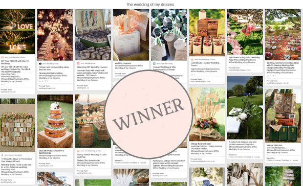 pinterest board competition winner