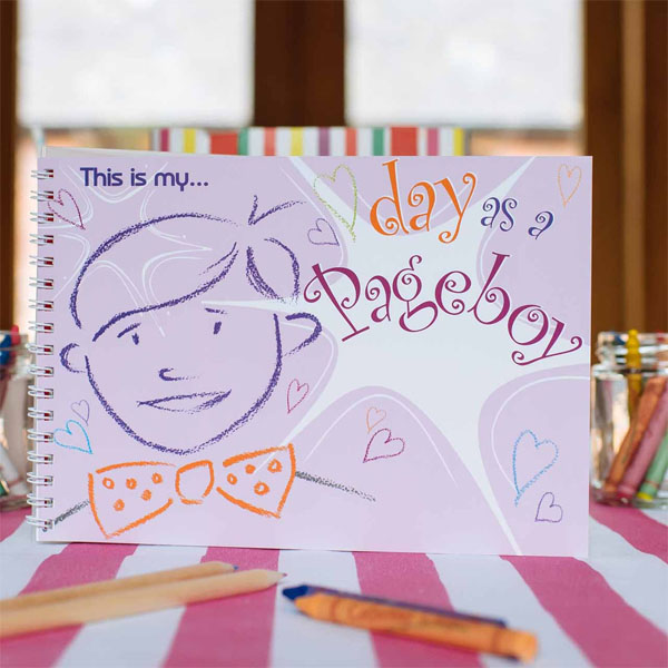 this is my day as a page boy keepsake book for weddings