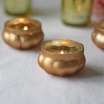 Frosted Gold Mini Tea Light Holders £2.50 The Wedding of my Dreams (1)