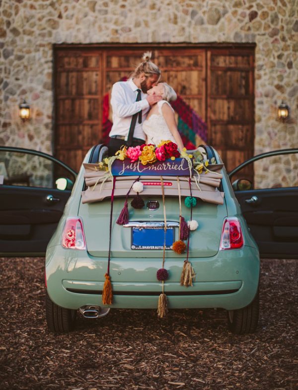 amazing decorations for wedding cars