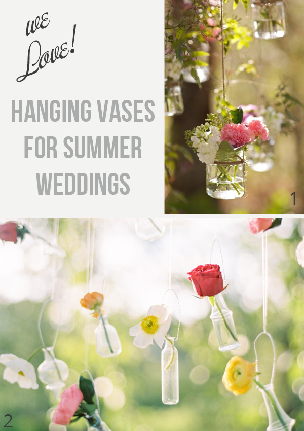 hanging vases for summer weddings available from @theweddingofmydreams