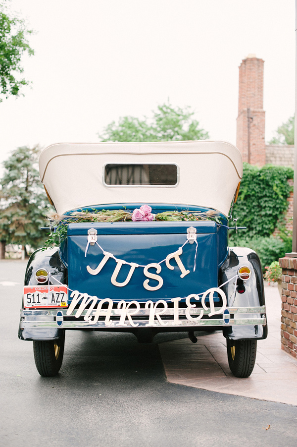 Just Married Wedding Taxis