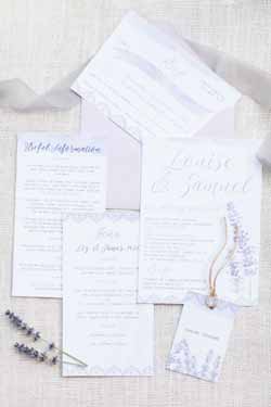 lilac and grey wedding theme ideas