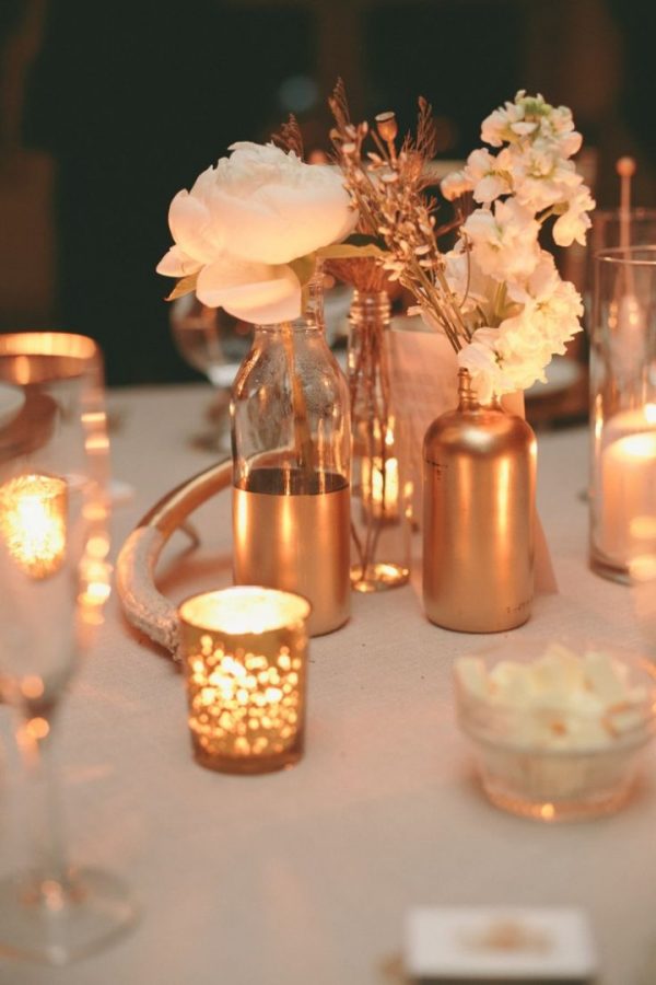 Copper tea light holders the wedding of my dreamsthe wedding of ... Ideas Bronce Candelabros