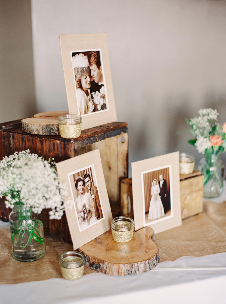 tea lights wedding table