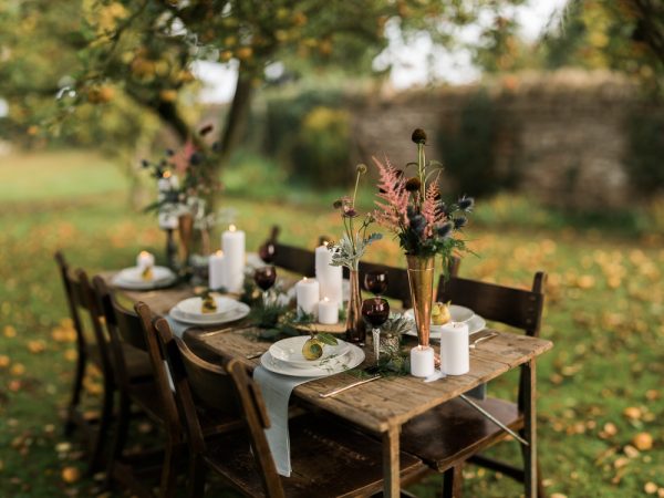 autumn wedding centrepieces rockmywedding.co.uk - johnbarwoodphotography.co.uk