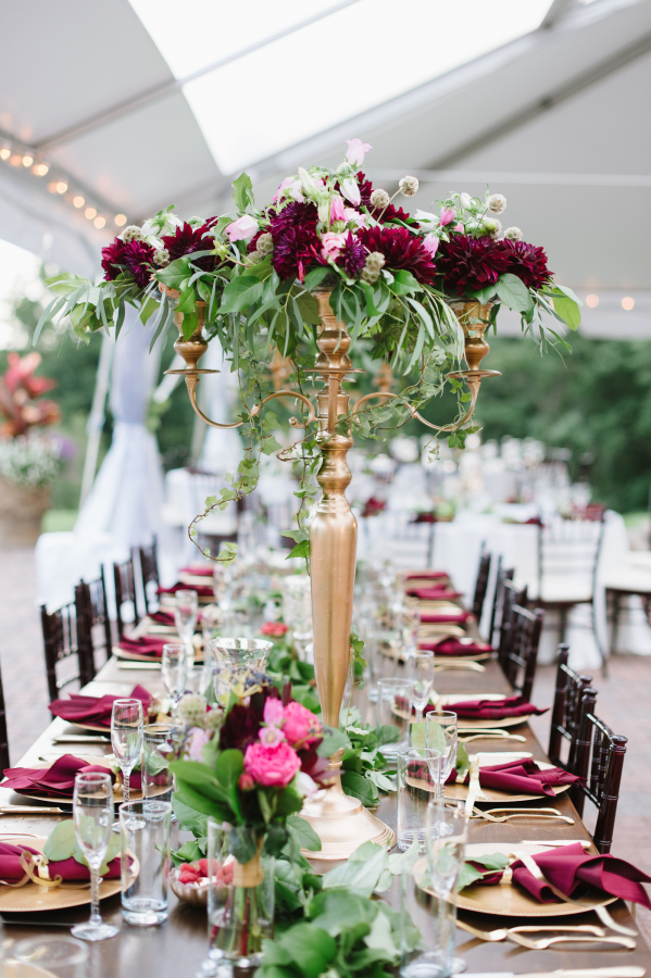 10 Amazing Autumn Wedding Centrepieces