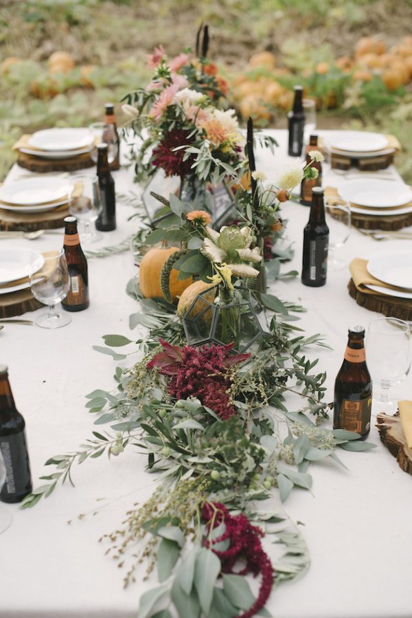 autumn wedding centrepieces bridalmusings.com - elliekoleenphotography.com