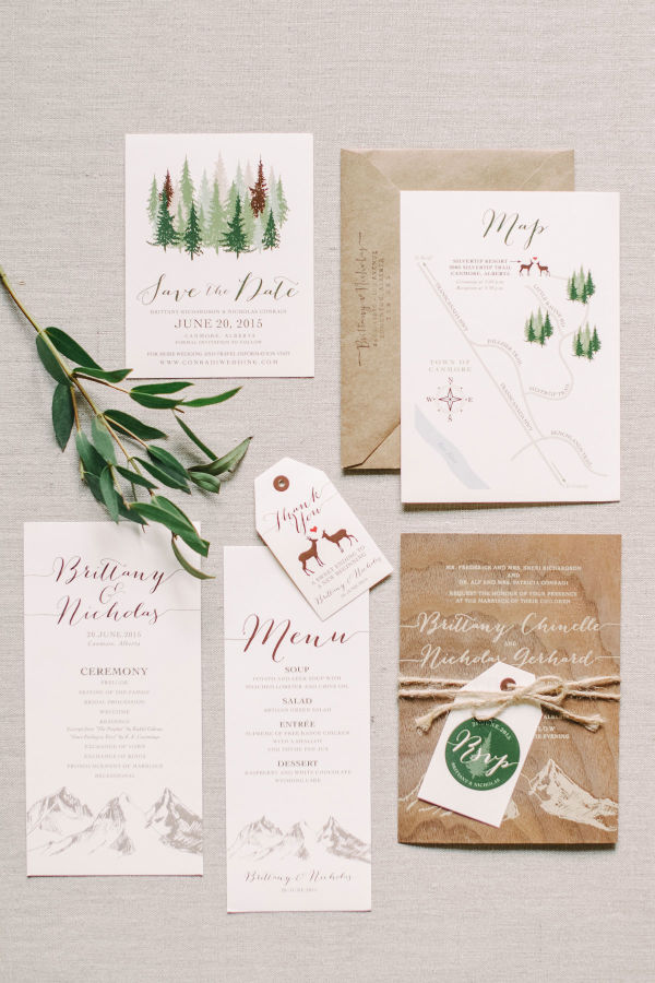 woodland inspired wedding stylemepretty.com - corrinawalker.com