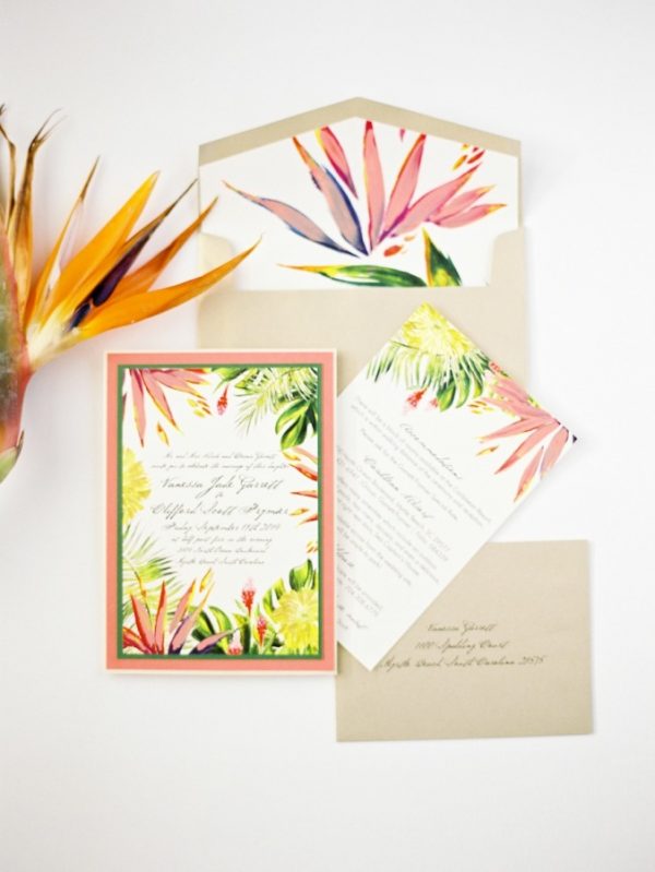 tropical wedding theme stylemepretty.com - paulaplayer.com