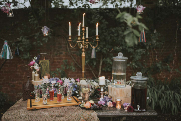 elegant wedding drinks stations by the wedding of my dreams