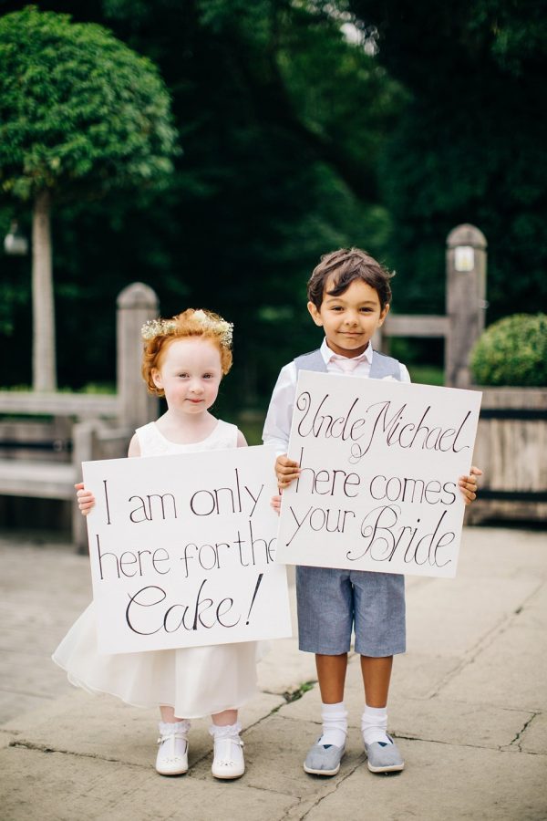 Cute Signs For Flower Girls And Page Boys