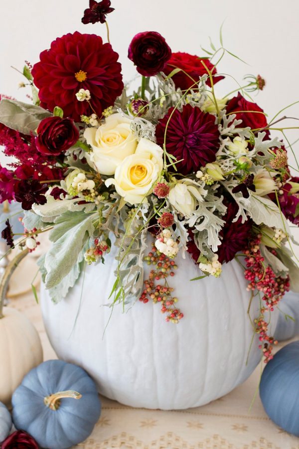 pumpkin wedding centrepieces chicvintagebrides-com-lisapricephotography-com