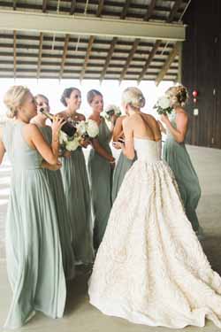 Sage green and blue wedding wedding decorations and ideas