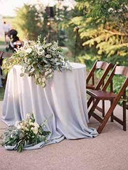 olive green and grey wedding decorations and ideas