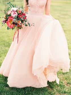 pretty pink wedding decorations and ideas