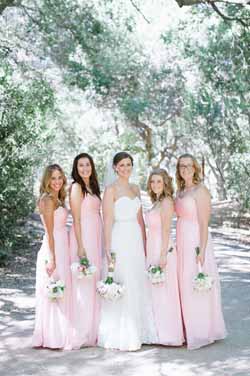 pretty pink wedding decorations and ideas