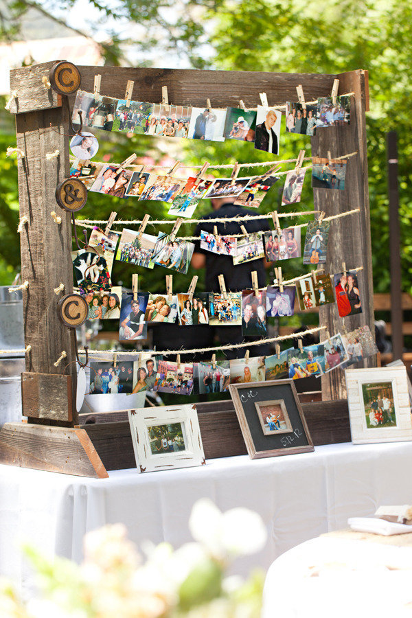 displaying photos at your wedding stylemepretty-com-mirellecarmichael-com