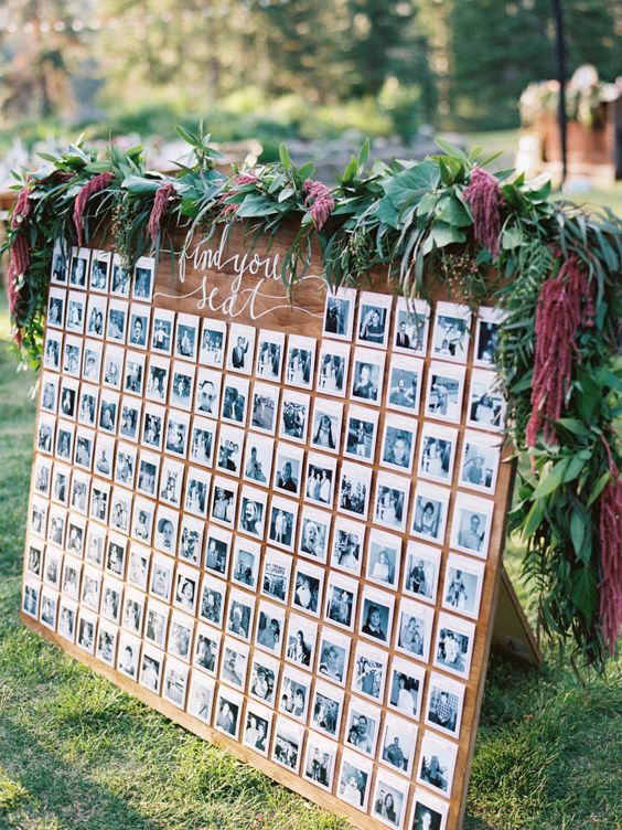 displaying photos at your wedding stylemepretty-com-ryanrayphoto-com