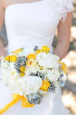 yellow wedding decorations and ideas