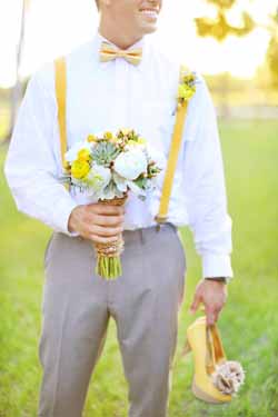 yellow wedding decorations and ideas