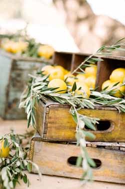 yellow wedding decorations and ideas