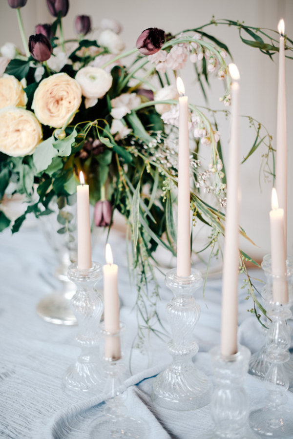 glass candlesticks for weddings 100layercake-com-graceandblush-com