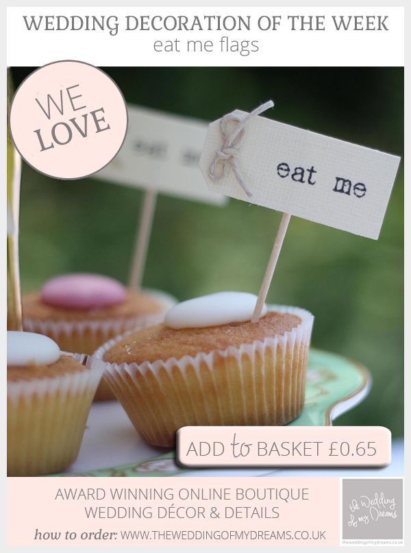 Eat Me Flags for cupcakes available from @theweddingomd