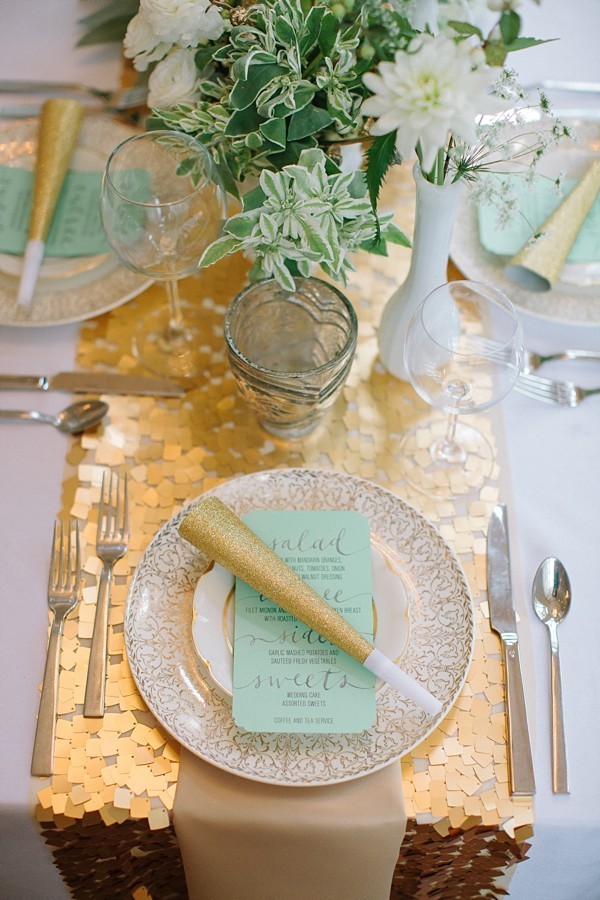 gold sequin table runners wedding