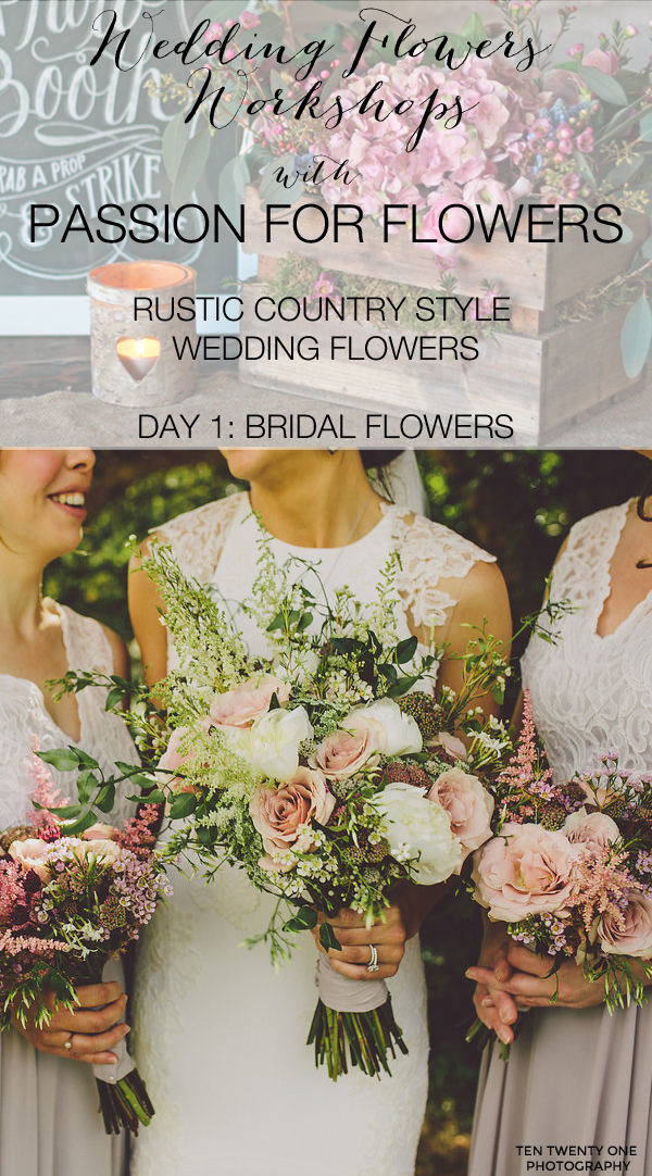 Rustic Country Style Wedding Flowers Day 1 Bridal Flowers Uk