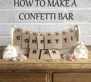 How to make a confetti bar - squre featured image