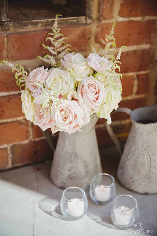 blackboard bucket centrepieces View More: http://gemmawilliamsphotography.pass.us/charlottebrad2016