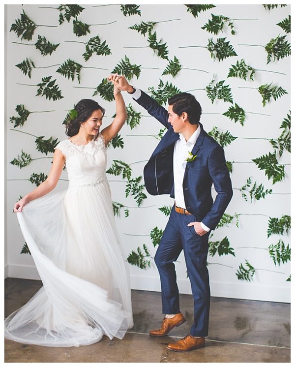 Fabulous fern wedding ideas - wedding backdrops
