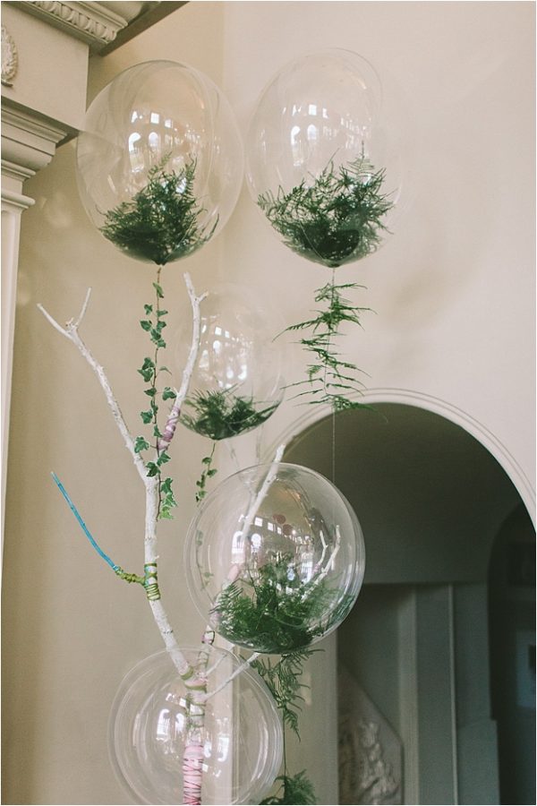 Fabulous fern wedding ideas - wedding balloons