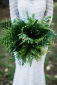 fern wedding ideas best wedding bouquets 2016 - green fern foliage bouquet