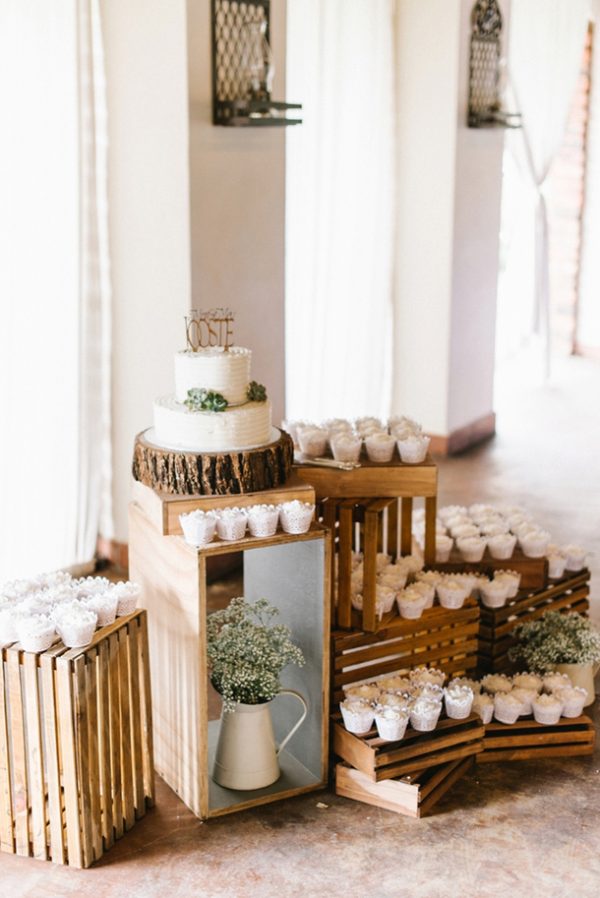 How To Create A Rustic Wedding Dessert Table southboundbride.com - louisevorsterphotography.co.za