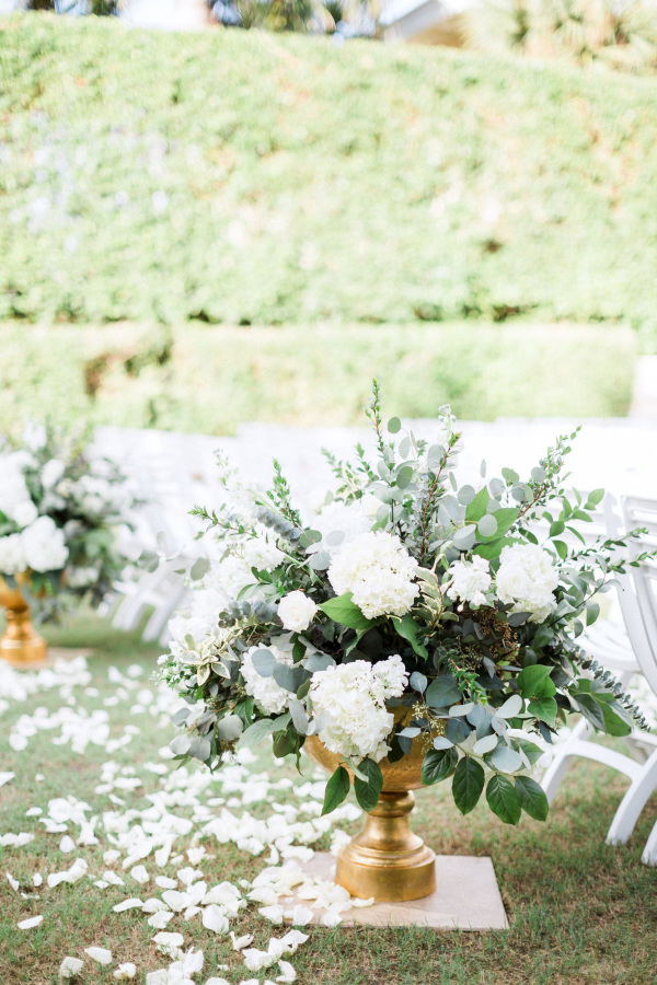 The Best Aisle Decorations For Outdoor Ceremonies stylemepretty.com - hunterryanphoto.com