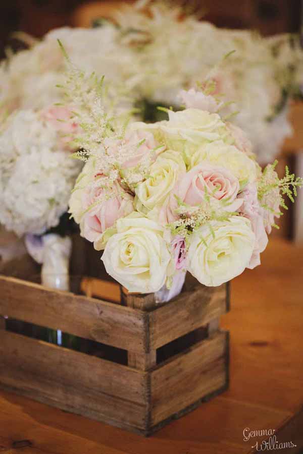 Real Weddings Using Our Small Wooden Crates View More: http://gemmawilliamsphotography.pass.us/charlottebrad2016