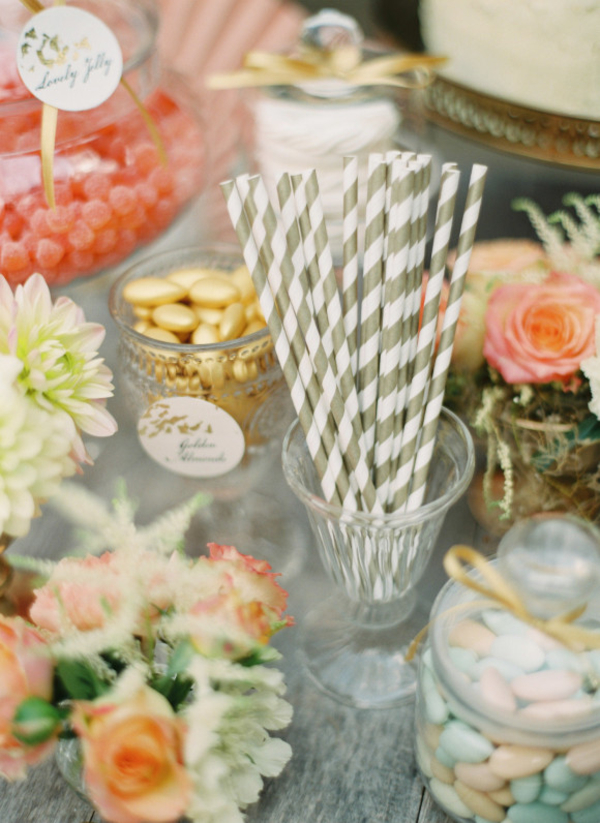 Summer Wedding Dessert Tables - Ideas and Inspiration weddingsparrow.com - peachesandmint.com