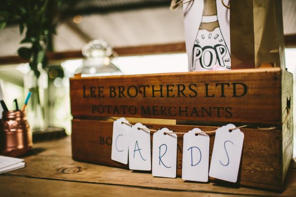 Creative Ways To Use Luggage Tags At Your Wedding Katie and Ashley, Married | Cripps Stone Barn, Cheltenham | © www.samueldocker.co.uk 2014