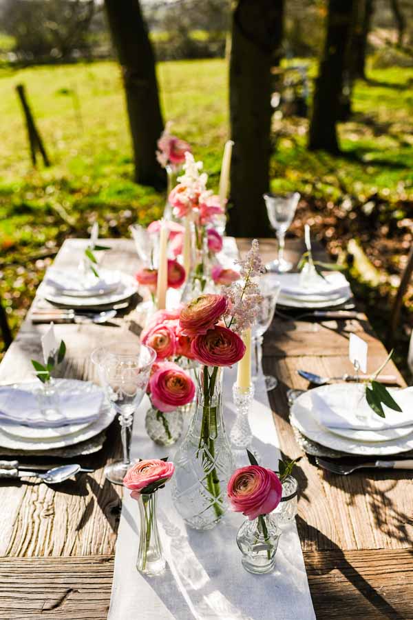 Elegant crystal and glass wedding decorations from the wedding of my dreams (1)