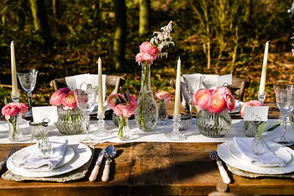 Elegant Crystal Glass Wedding Table Styling SHOP THIS LOOK